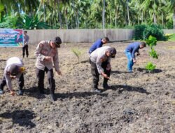 Polres Banggai Lakukan Penanaman Jagung Serentak 1 Juta Hektar