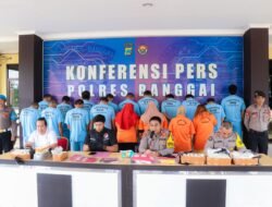 Kurang dari 2 Bulan, Polres Banggai Ringkus 20 Tersangka Kasus Narkotika