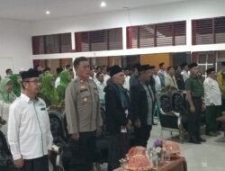 Kapolsek Luwuk Hadiri Musyawarah Kerja NU Kabupaten Banggai