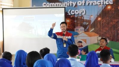 Dukung Kenal Migas Lebih Dekat, Pertamina EP Cepu Mengajar di SMK Negeri 2 Toili Barat