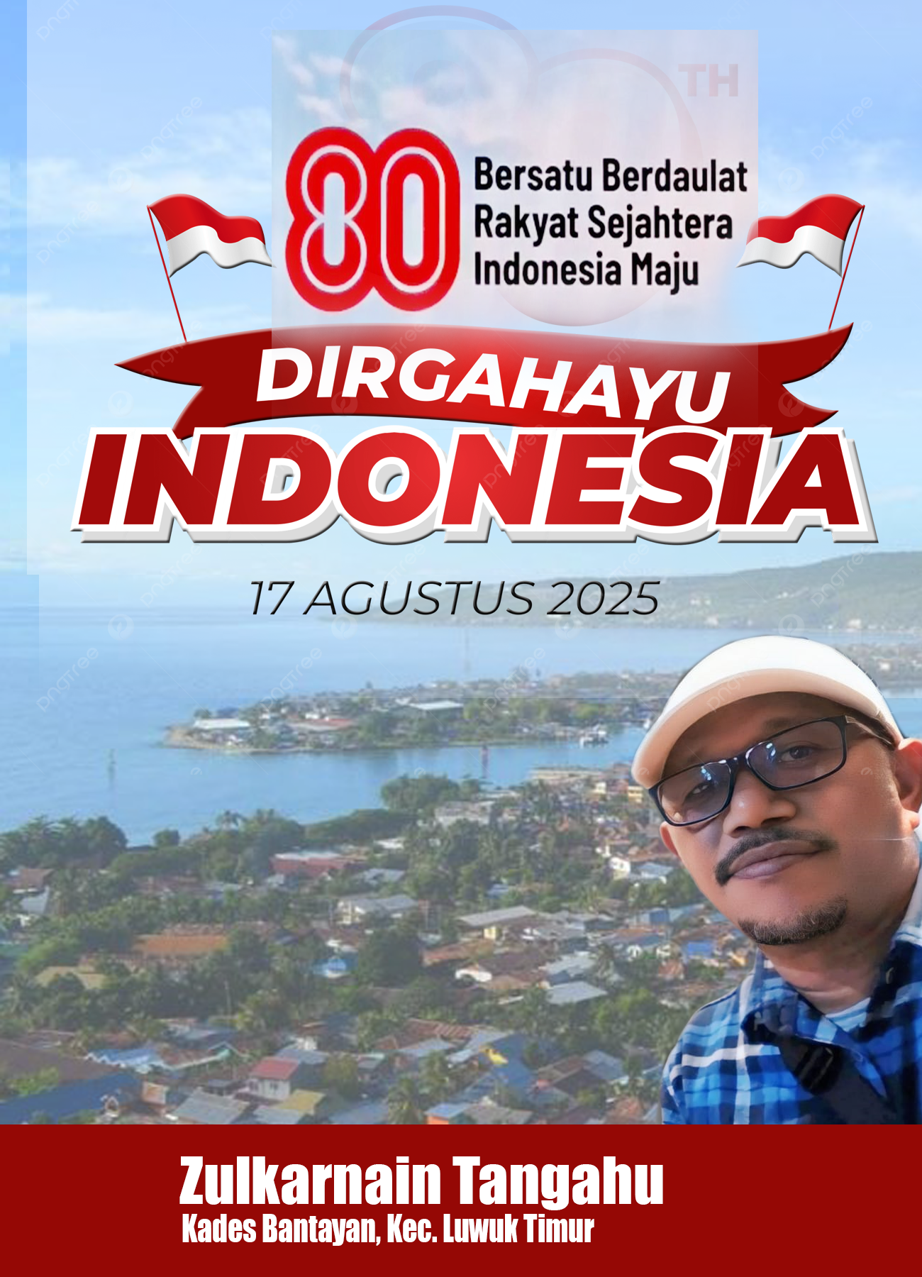 Iklan HUT RI Bantayan