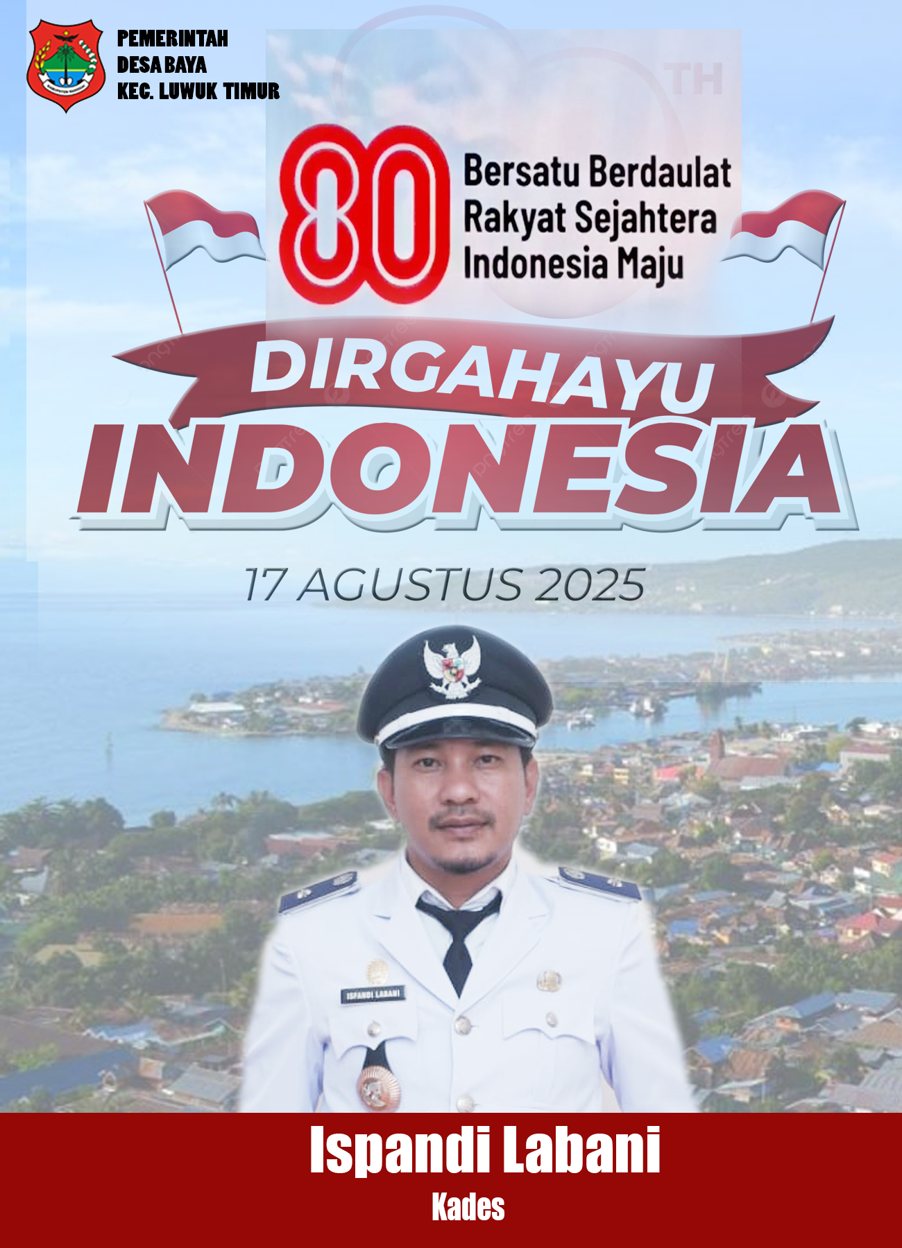 Iklan HUT RI Kades Baya