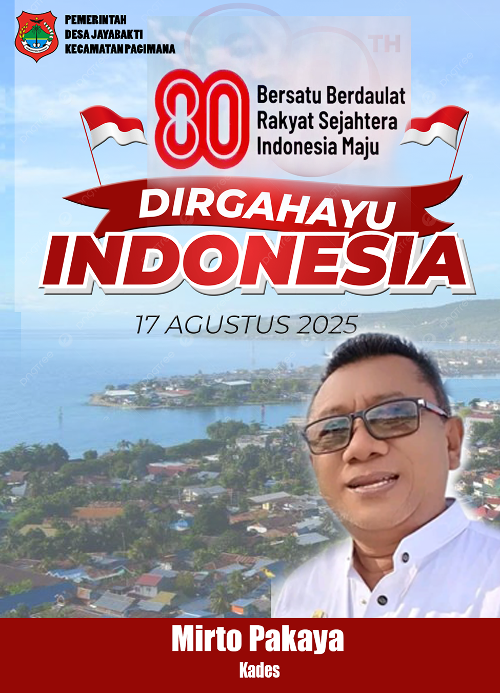 Iklan HUT RI Kades Jayabakti