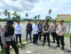 Polisi Amankan Eksekusi Lahan Sawah di Desa Masing Banggai