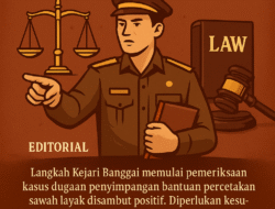 Asa Petani Hunduhon Itu, Kini di Pundak Kejari Banggai