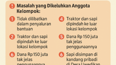PROYEK SAWAH HUNDUHON TERBENGKALAI