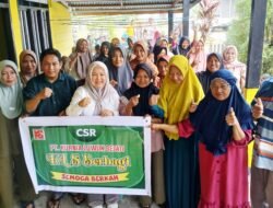 Bakti Nyata untuk Banggai, CEO PT KLS Kembali Salurkan Ratusan Paket Sembako