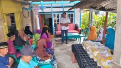 Ringankan Beban Warga di Banggai, Aleg Gerindra Salurkan Ratusan Paket Sembako