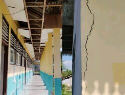 Bangunan SDN 2 Inpres Baya Retak Akibat Guncangan Gempa
