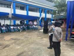 Operasi Zebra Tinombala 2025, Satlantas Polres Banggai Sosialisasi Tertib Berlalu Lintas di Sekolah