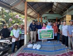 Kontribusi Besar PT KLS  untuk Pembangunan, Kini Kembali Salurkan Bantuan di Toili