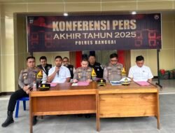 Polres Banggai Catat Peningkatan Kasus Narkoba di Tahun 2025