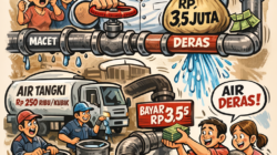 Warga Bongkar Dugaan Permainan Jaringan PDAM Banggai: Air Lancar Harus Bayar Rp3,5 Juta