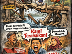 Jembatan Binsil Rusak Parah, Warga Boalemo Merasa Dianaktirikan Pemerintah