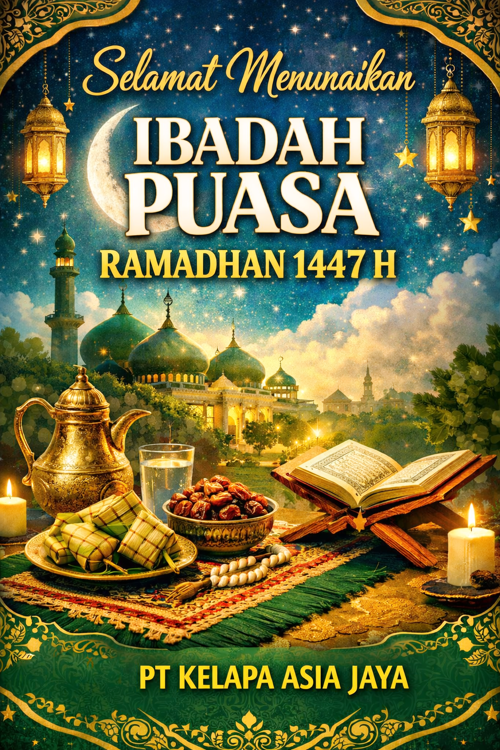 Iklan MTs Negeri Luwuk - Marhaban Ya Ramadhan 1447 H