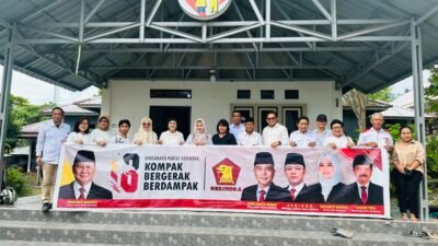 DPC Gerindra Banggai Gelar HUT ke-18, Sambangi Dua Panti Asuhan