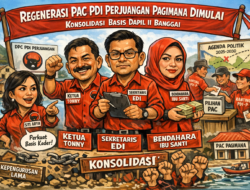 Regenerasi PAC PDI Perjuangan Pagimana Dimulai, DPC Tegaskan Konsolidasi Basis Dapil II