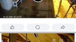 Terekam CCTV, Warga Curi Tong Air di Tempat Pencucian Motor Kilongan