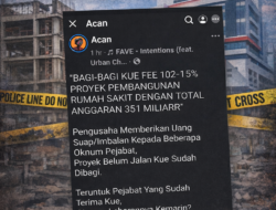 Isu Fee Proyek Rumah Sakit Rp392 Miliar Viral, Publik Soroti Transparansi