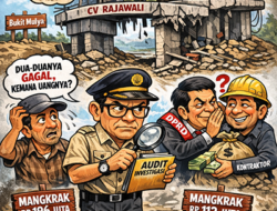 Jembatan Pokir Rp196 Juta di Bukit Mulya Mangkrak, Warga Minta Audit: Ada Jejak Proyek Lama Rp112 Juta