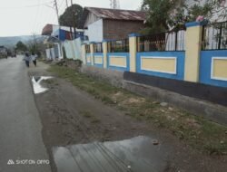 Pengecatan Pagar SDN Inpres Leoknya Disorot, Warga Pertanyakan Kualitas Pekerjaan