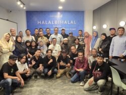 DSLNG Gelar Halal Bihalal Bersama Jurnalis dan Komunitas Relawan Banggai