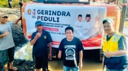 Aksi Cepat DPC Gerindra Banggai, Kerahkan Alat Berat Normalisasi Sungai Pangkalaseang Balantak Utara