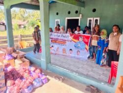Solidaritas Tanpa Batas, Gerindra Banggai Salurkan Bantuan untuk Warga Terdampak Banjir di Pangkalaseang