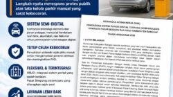 Pemerhati Kebijakan Bantu Siapkan KAK Parkir Digital, Respons atas Protes Sistem Manual