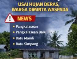 Balantak Utara Dikepung Banjir, Empat Desa Terendam
