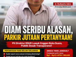 Plt Direktur RSUD Luwuk Bungkam, Polemik Parkir Kian Memanas