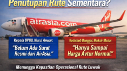 Belum Terima Surat Resmi, UPBU Pastikan Belum Ada Pemberitahuan Resmi dari AirAsia