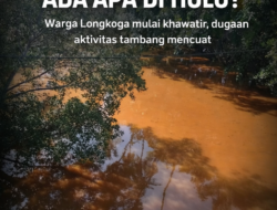 Sungai Longkoga Berubah Coklat, Warga Bualemo Curiga Dampak Aktivitas Tambang Nikel