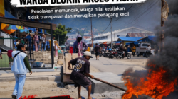 Portal Pasar Simpong Picu Penolakan, Warga Nilai Kebijakan Sepihak dan Minim Transparansi