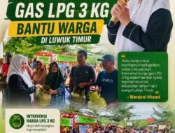 Kepedulian Wardani Murad Intervensi Harga Gas LPG 3 Kg Bantu Warga di Luwuk Timur