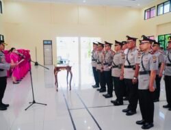 Pimpin Sertijab, Ini Pesan Kapolres Banggai
