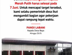 Pembangunan Kopdes Baya Capai 85 Persen, Kades: Target Rampung 7 Juni