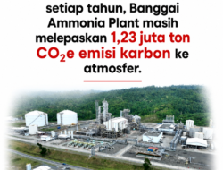 Produksi Amonia Tembus 737 Ribu Ton, Emisi Karbon PAU Capai 1,23 Juta Ton per Tahun