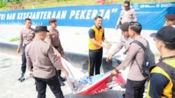 Peringati May Day, Polres Banggai Gelar Jalan Sehat hingga Bakti Sosial