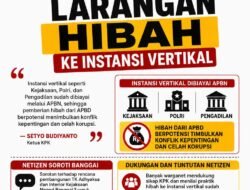 KPK Larang Hibah ke Instansi Vertikal, Netizen Soroti Rencana Pembangunan TK Adhyaksa dan Interior Kejari Banggai