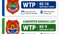 Tiga Daerah Banggai Bersaudara Kompak Raih WTP
