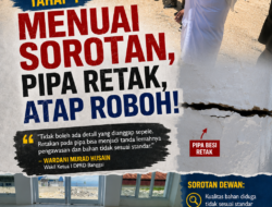 Proyek Kolam Renang Rp15 Miliar Disorot, Pipa Retak hingga Atap Tribun Roboh