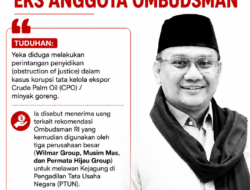 Mantan Anggota Ombudsman RI Ditahan Kejagung, Kasus Korupsi CPO Kian Melebar
