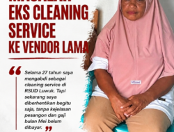 RSUD Luwuk Serahkan Masalah Eks Cleaning Service ke Vendor Lama