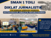 SMAN 1 Toili Gelar Diklat Jurnalistik, PWI Banggai Apresiasi Hadirnya Ekstrakurikuler Jurnalistik Pertama di Banggai