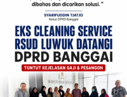 Kehilangan Pekerjaan Tanpa Pesangon, Eks Cleaning Service RSUD Luwuk Cari Keadilan di DPRD