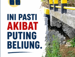 Jembatan Baru Retak, Warganet Soroti Peran Pengawas hingga Lontarkan Sindiran “Akibat Puting Beliung”