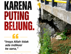 Jembatan Rusak di Toili Jaya Bukan Karena Puting Beliung
