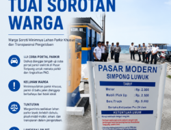 Penataan atau Beban Baru? Kebijakan Portal Parkir Pasar Simpong Jadi Perdebatan