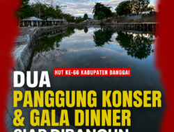 PUPR Banggai Bangun Panggung Konser dan Gala Dinner Jelang HUT ke-66, Di Tengah Seruan Efisiensi Prabowo